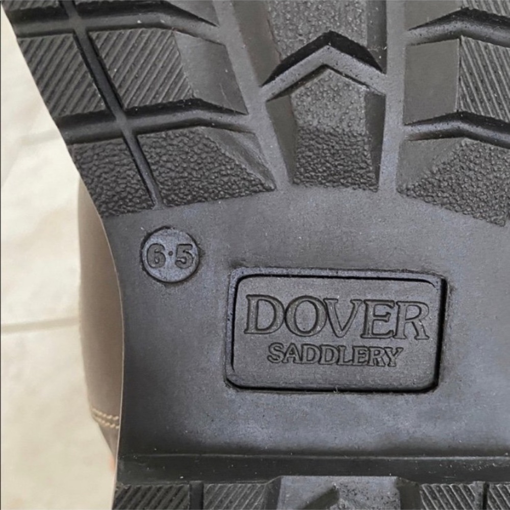 NWT Dover Saddlery Waterproof Black & Brown Boots - Picture 4 of 12